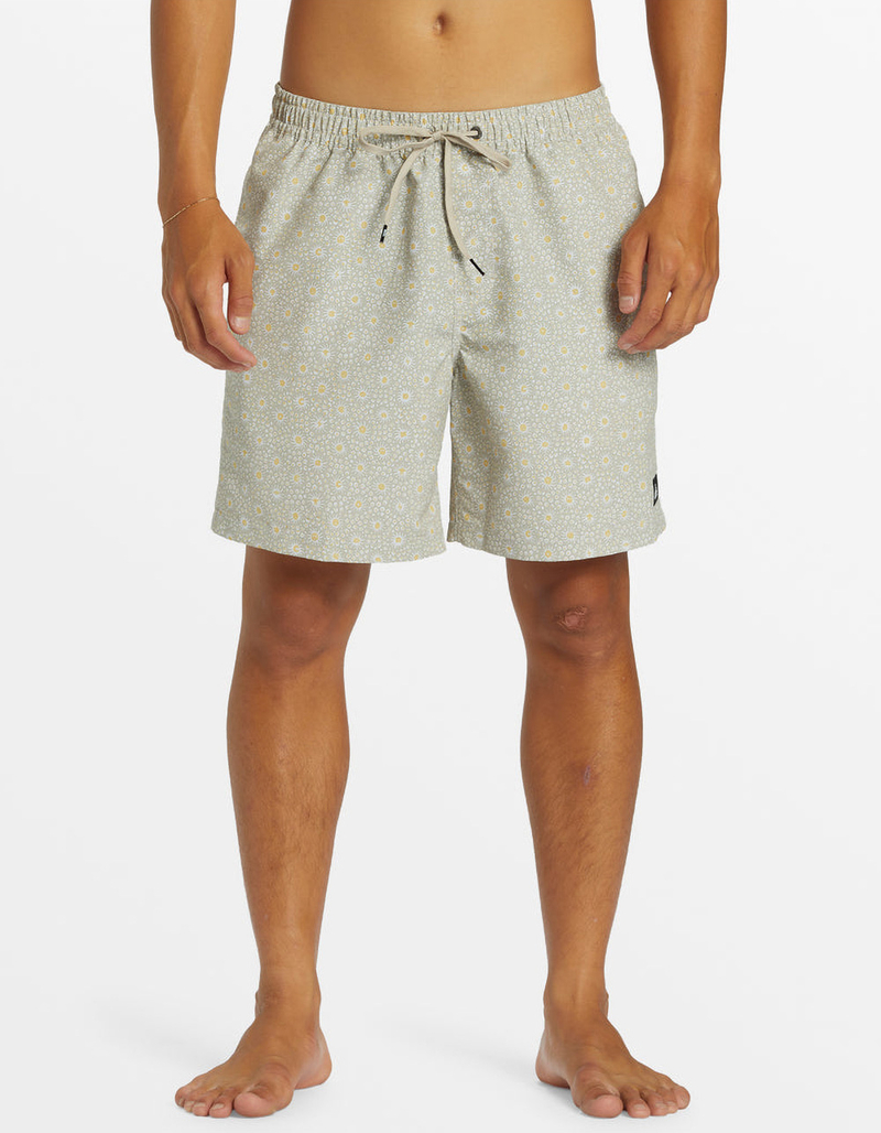 QUIKSILVER Remade Mix Volley Mens 17" Swim Shorts image number 1