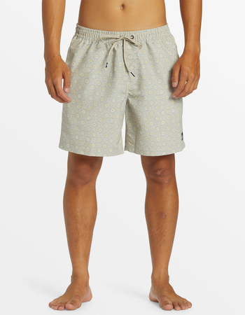 QUIKSILVER Remade Mix Volley Mens 17" Swim Shorts Alternative Image