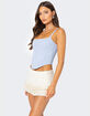 EDIKTED Cammie Striped Corset image number 4