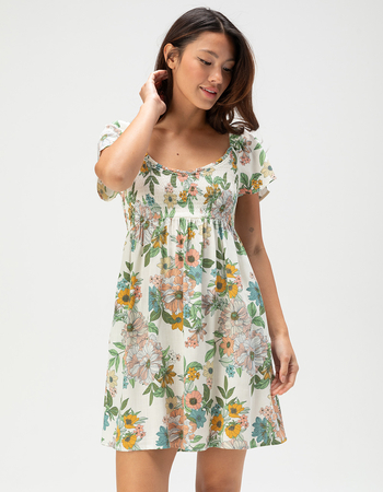 O'NEILL Hayz Smocked Mini Dress Primary Image