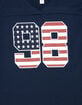FULL TILT 98 Americana Girls Boyfriend Tee image number 2