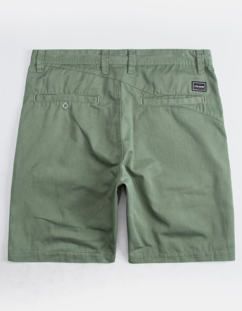 VOLCOM Frickin Drifter Green Mens Shorts image number 1