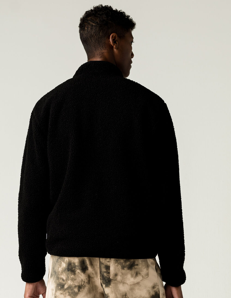 VOLCOM Muzzer Fuzzar Fleece Mens Zip-Up Sweater image number 3