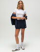 FULL TILT Hibiscus Womens Fleece Shorts image number 6