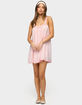 EDIKTED Christena Ruffle Mini Dress image number 1