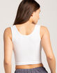 FULL TILT Seamless Snap Front Womens Tank Top image number 3