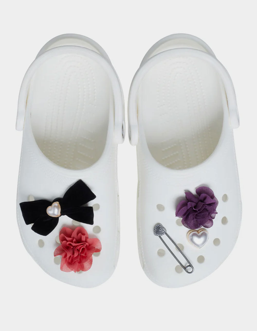 CROCS Floral And Pearl 5 Pack Jibbitz™ Charms - MULTI - ONE