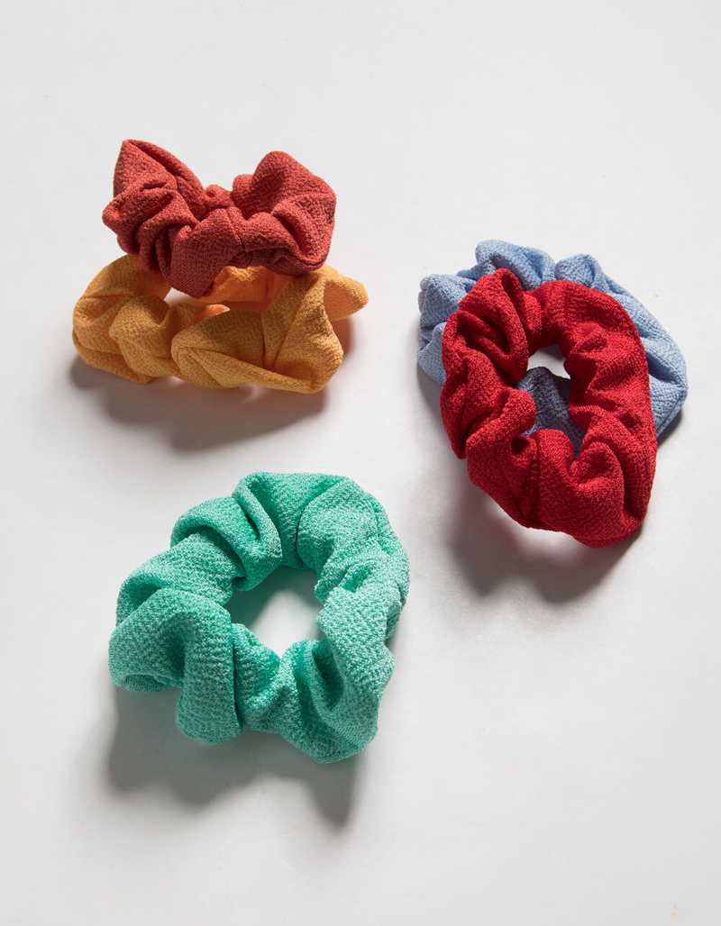 FULL TILT 5 Pack Rainbow Scrunchies image number 0