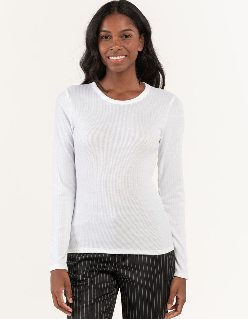 FULL TILT Essentials Womens Layering Tee image number 3