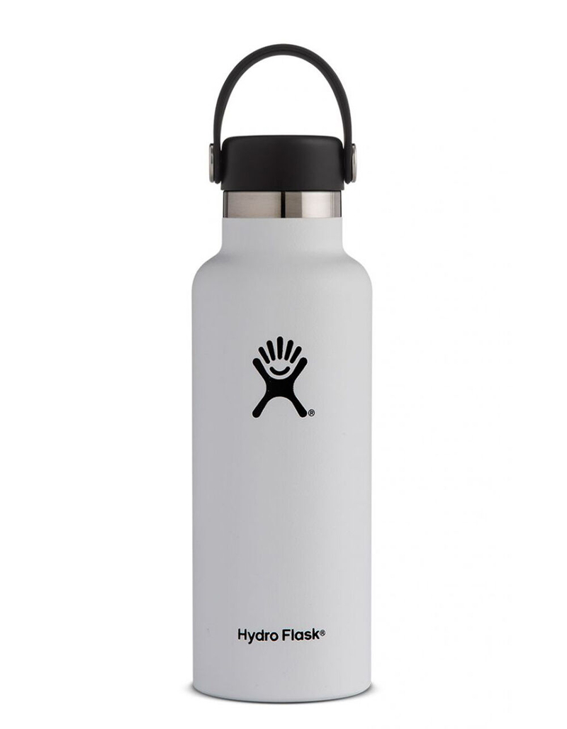HYDRO FLASK White 18oz Standard Mouth Water Bottle image number 0