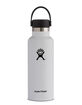 HYDRO FLASK White 18oz Standard Mouth Water Bottle image number 1