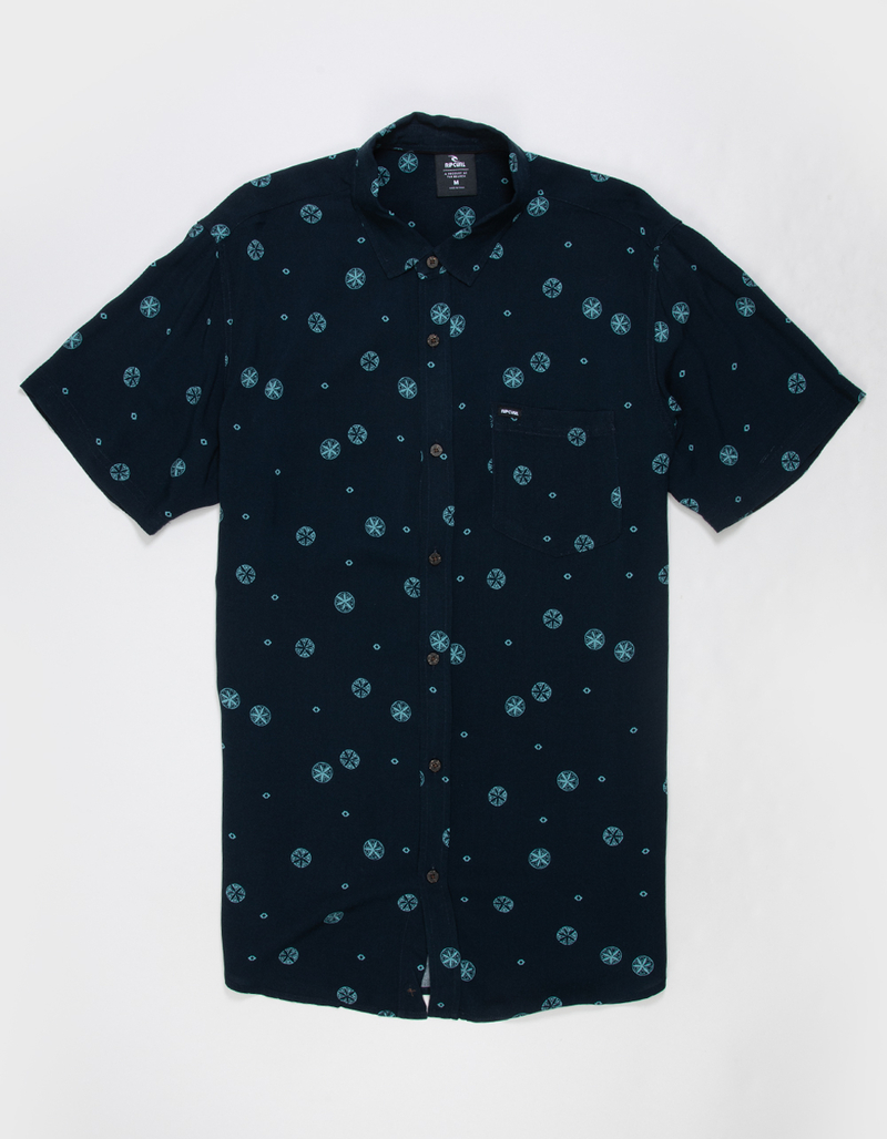 RIP CURL Fun Times Mens Button Up Shirt image number 0