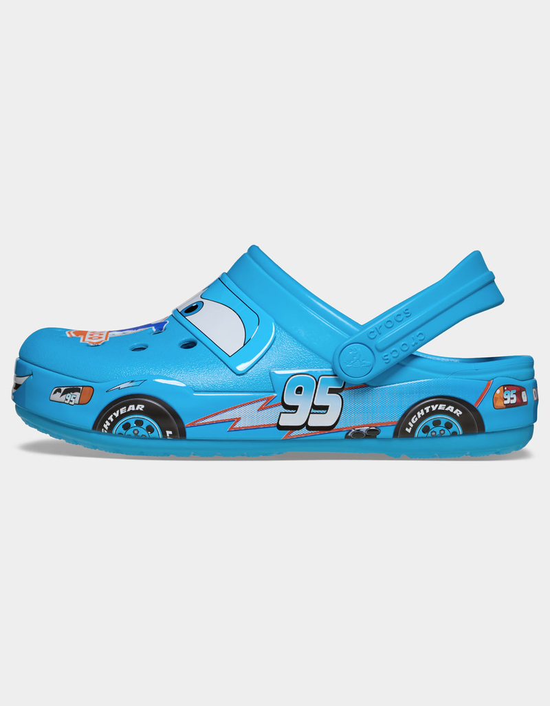 CROCS Disney Pixar Cars Lightning McQueen Dinoco Crocband&trade; Kids Clogs image number 4