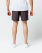 LIRA Court Charcoal Mens Volley Shorts image number 5