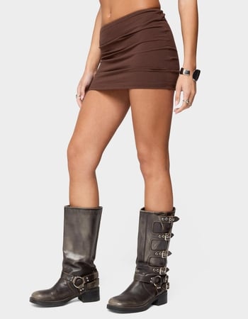 EDIKTED Aisha Low Rise Mini Skirt Alternative Image