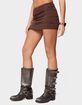 EDIKTED Aisha Low Rise Mini Skirt image number 2