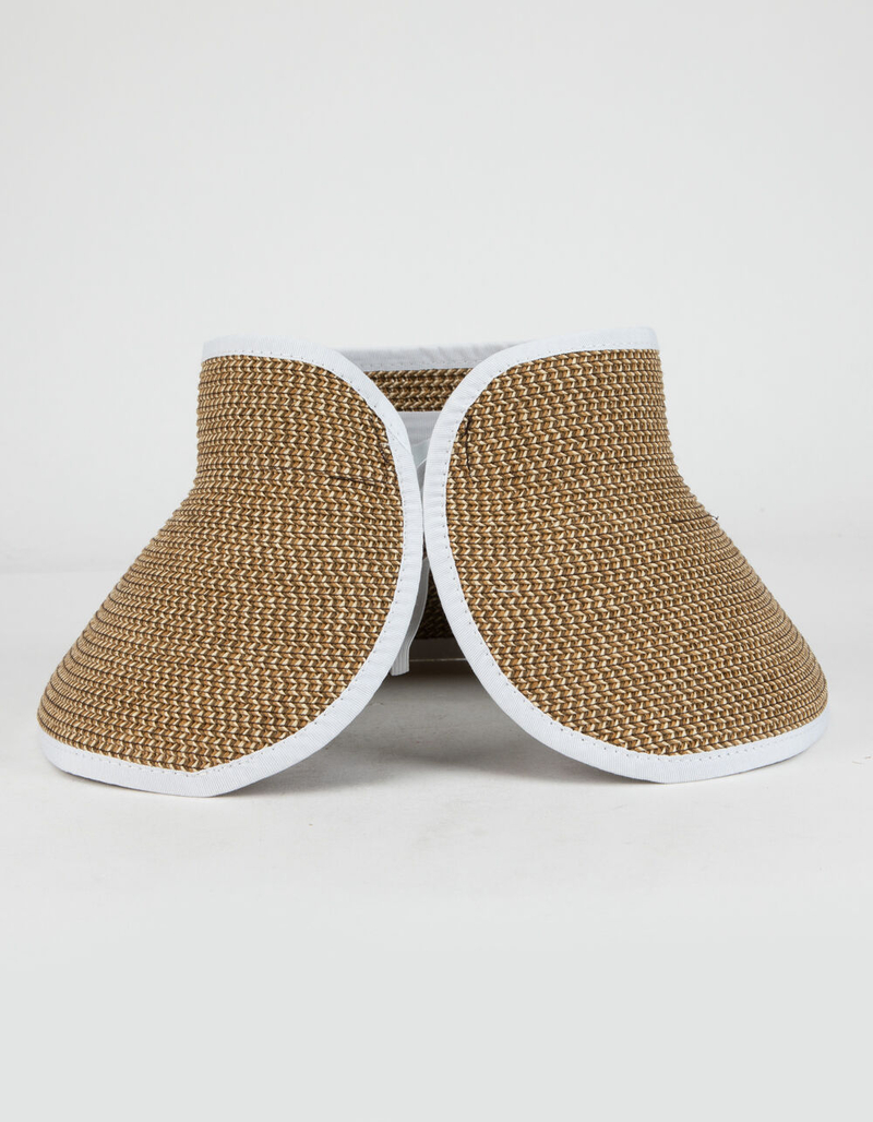 ROXY Kiss The Ocean Capeline Womens Straw Hat image number 1