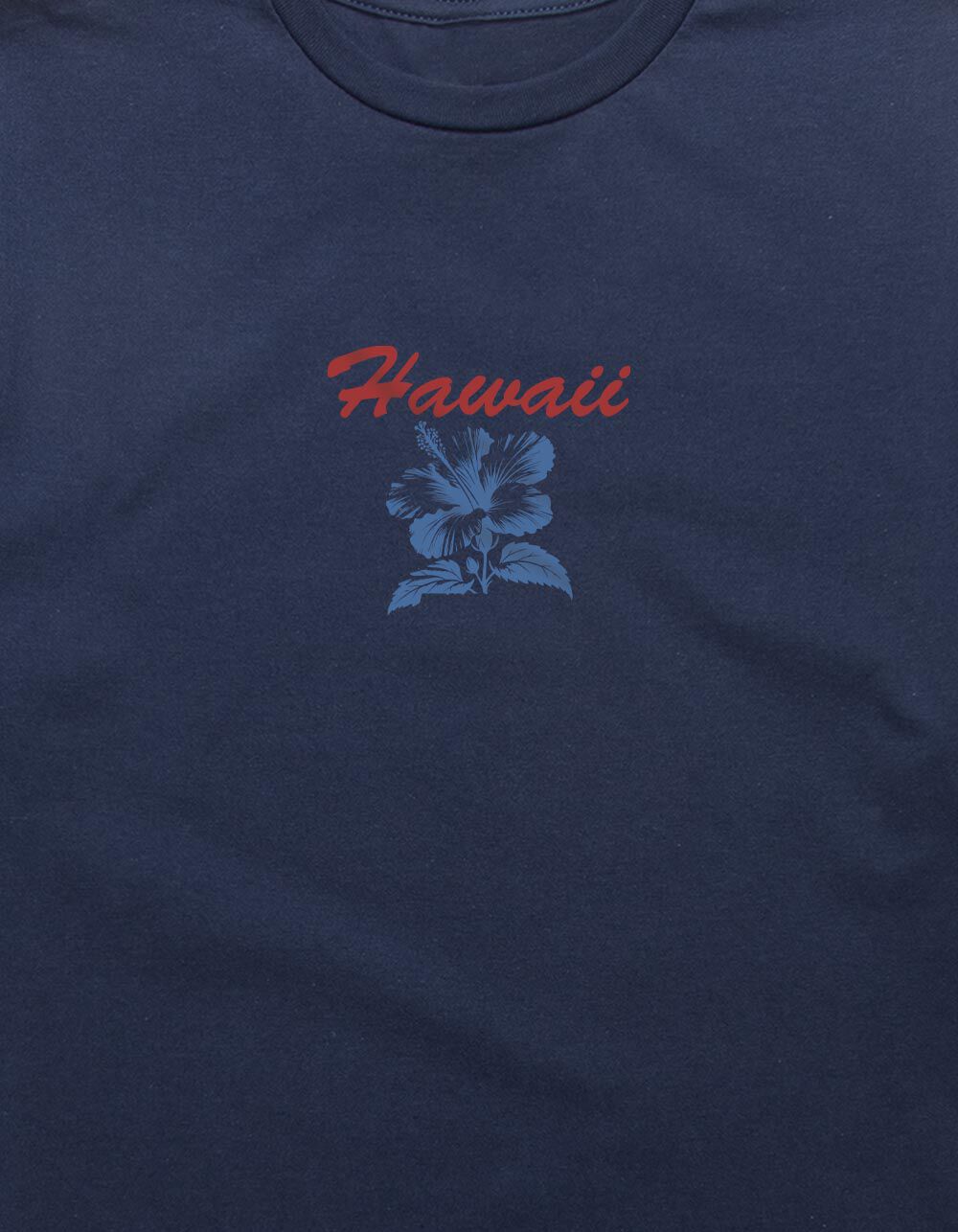 HAWAII Hibiscus Farm Unisex Tee - NAVY | Tillys