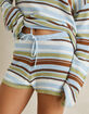 RHYTHM Frankie Womens Stripe Shorts image number 2