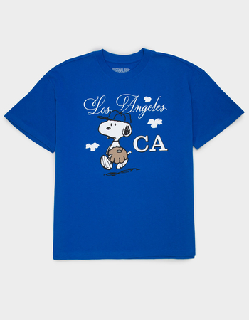 PEANUTS Los Angeles Mens Boxy Tee Alternative Image