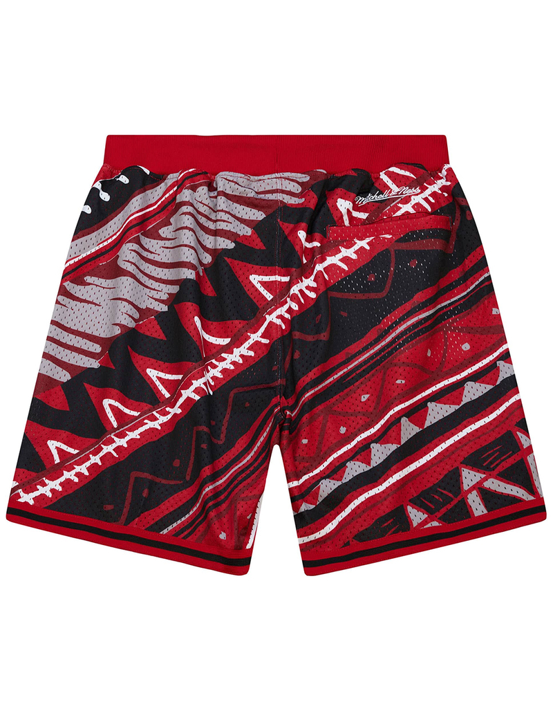 MITCHELL & NESS Chicago Bulls Game Day Pattern Mens Shorts image number 1