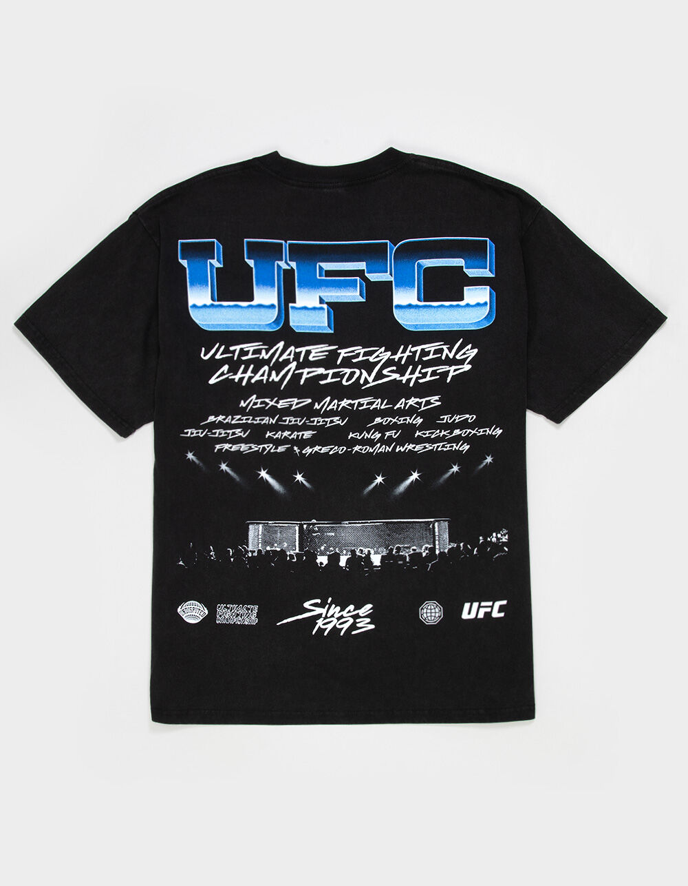 UFC Cage View Mens Tee - WASHED BLACK | Tillys