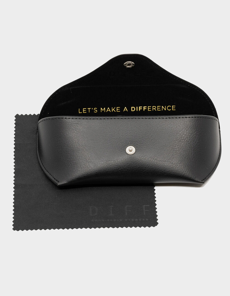 DIFF EYEWEAR Noemi Amber Tortoise Sunglasses image number 4