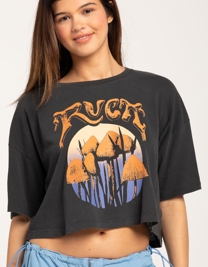 RVCA Unearth Boxy Crop Womens Tee image number 1