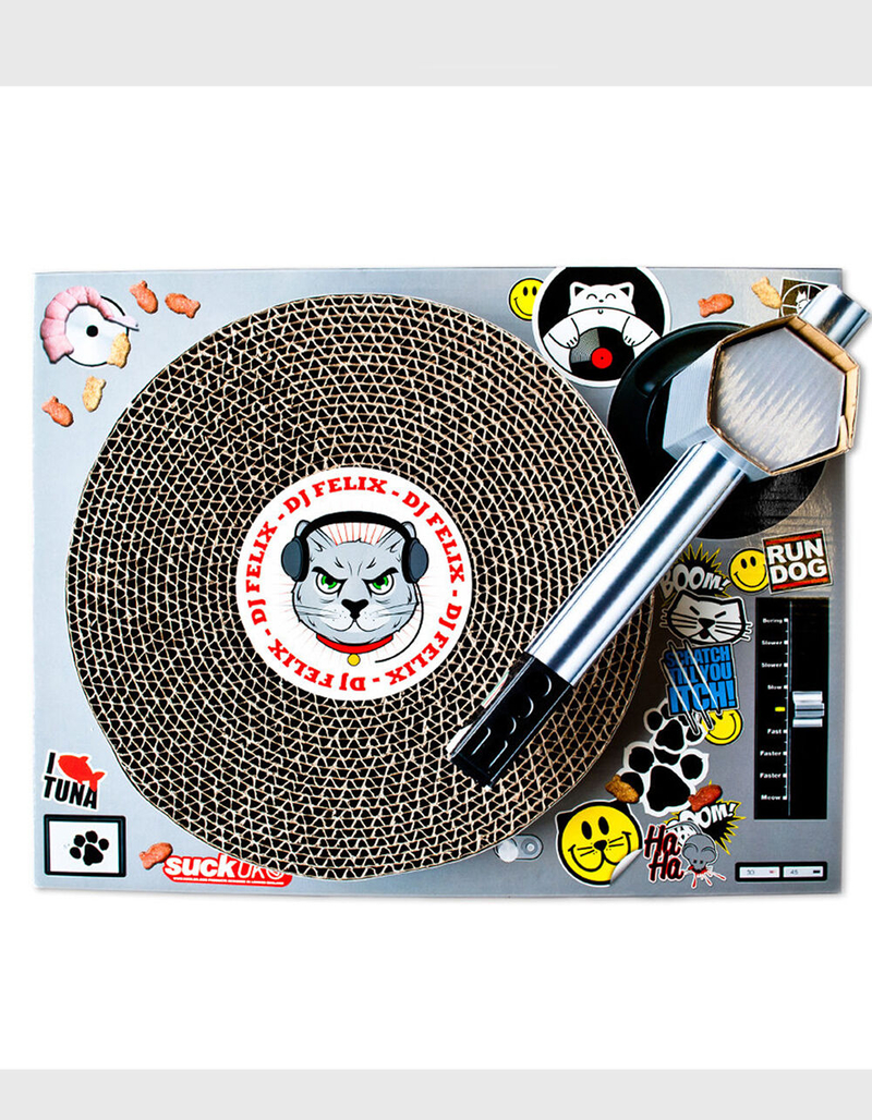 SUCK UK DJ Deck Cat Scratcher image number 2