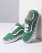 VANS Old Skool Deep Grass Green & True White Shoes image number 4