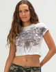 AFFLICTION Desperation Womens Baby Tee image number 1
