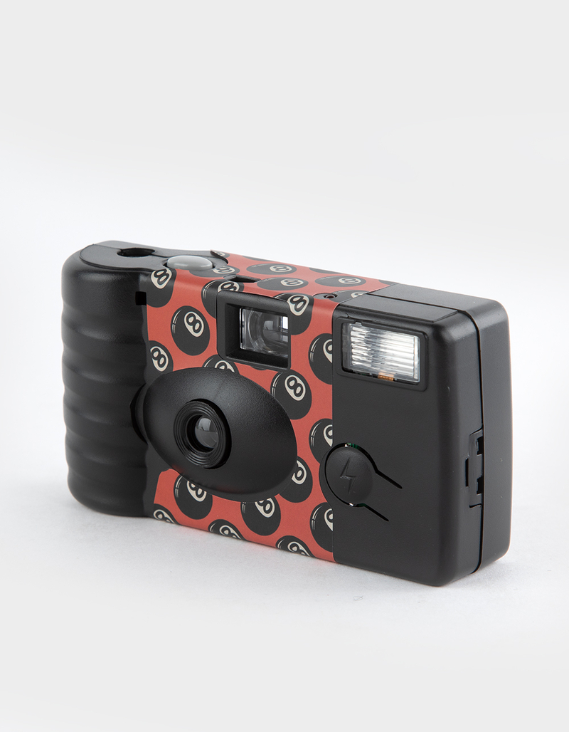 Vibe Catcher 8Ball Disposable Camera BLK/RED Tillys