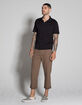 RSQ Straight Cropped Dirt Mens Chino Pants image number 5