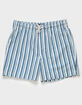 RSQ Boys Vertical Stripe 5'' Swim Shorts image number 2