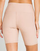 RSQ Nylon Womens Nude Biker Shorts image number 3