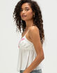 RSQ Womens Embroidered Babydoll Cami image number 5