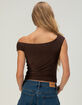 TILLYS Womens Off The Shoulder Butter Soft Top image number 4