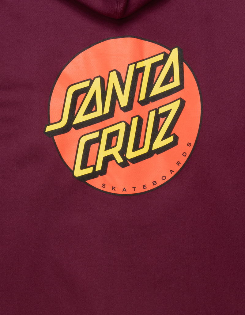 SANTA CRUZ Classic Dot Mens Zip-Up Hoodie image number 2