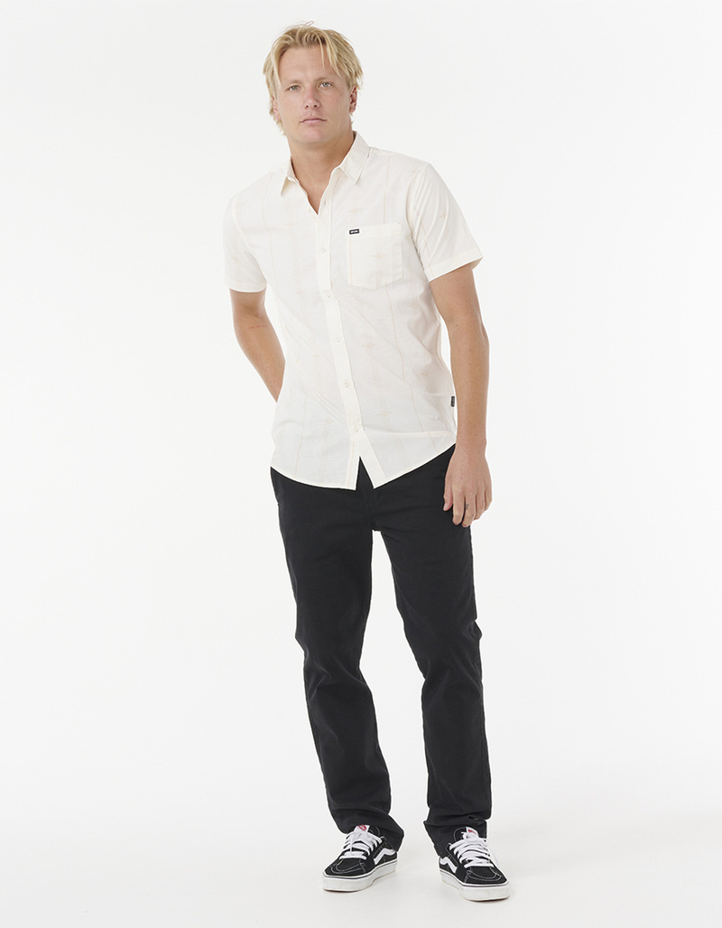 RIP CURL Fun Times Aerotech Mens Short Sleeve Shirt image number 1