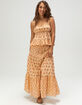 PATRONS OF PEACE Rio Womens Maxi Skirt image number 1