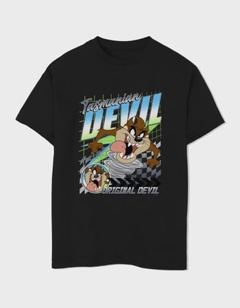 LOONEY TUNES Taz Racing Unisex Kids Tee Primary Image