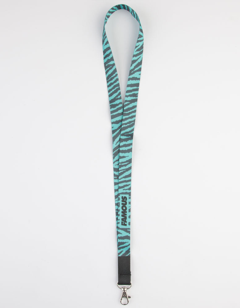 FAMOUS STARS & STRAPS Digi Stripes Lanyard image number 1