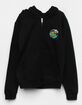 SANTA CRUZ Wave Dot Girls Zip Hoodie image number 2