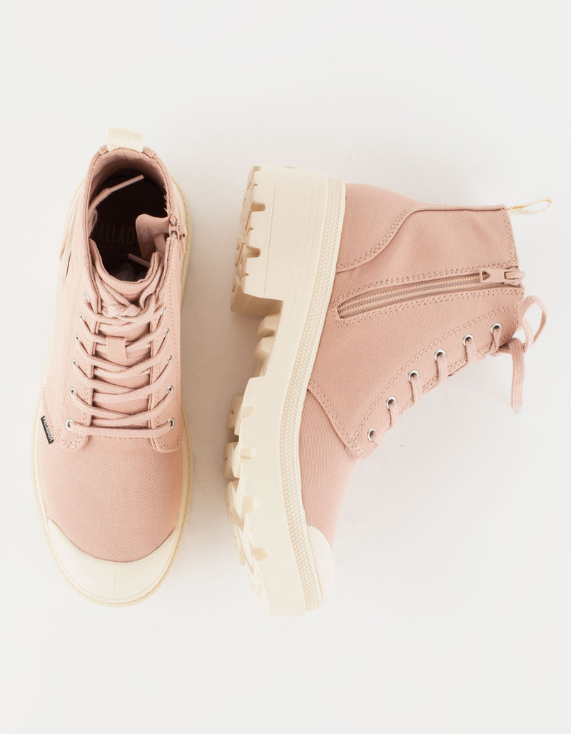 PALLADIUM Pallabase Twill Womens Boots image number 4