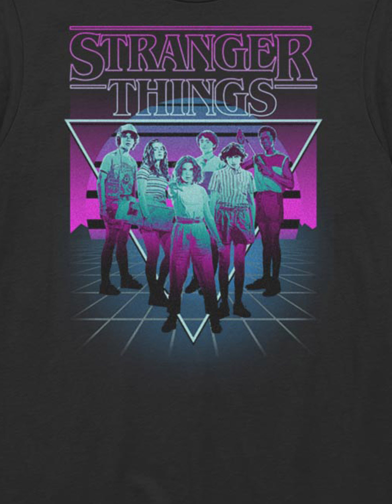 STRANGER THINGS Neon Group Unisex Tee image number 1