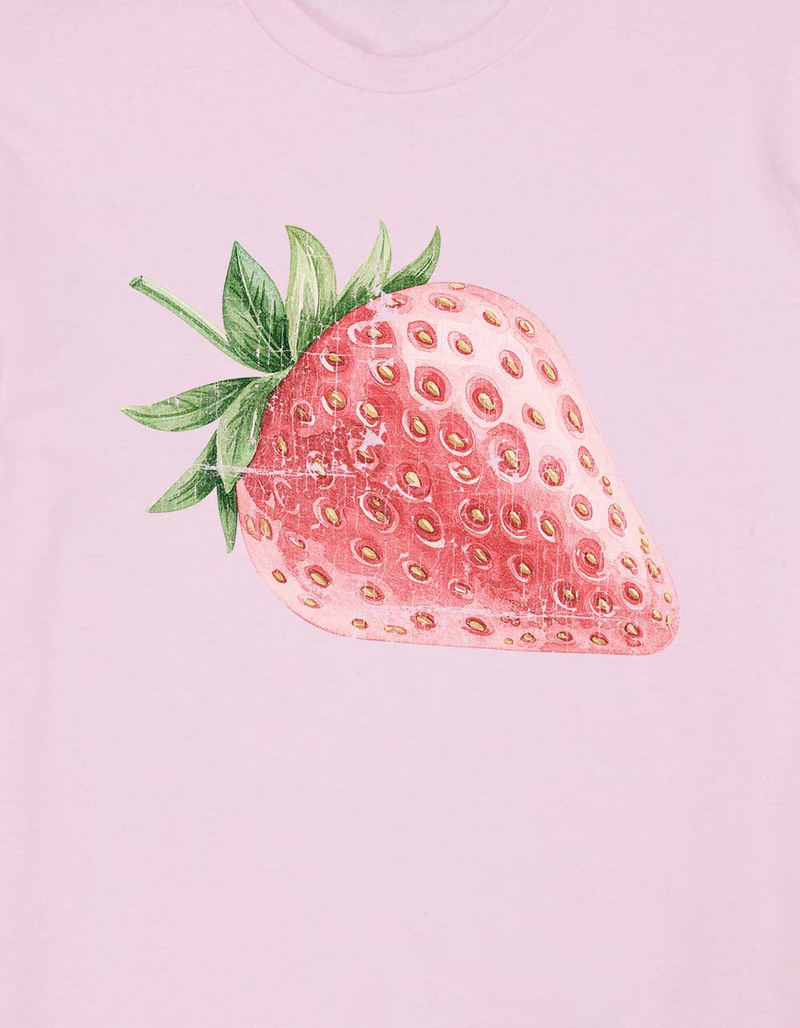 STRAWBERRY Vintage Distressed Unisex Tee image number 1