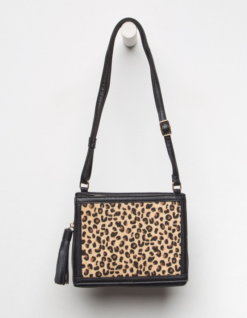 Animal Print Leopard Crossbody Bag image number 0