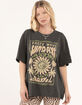ROXY Subliminal Womens Oversized Tee image number 1