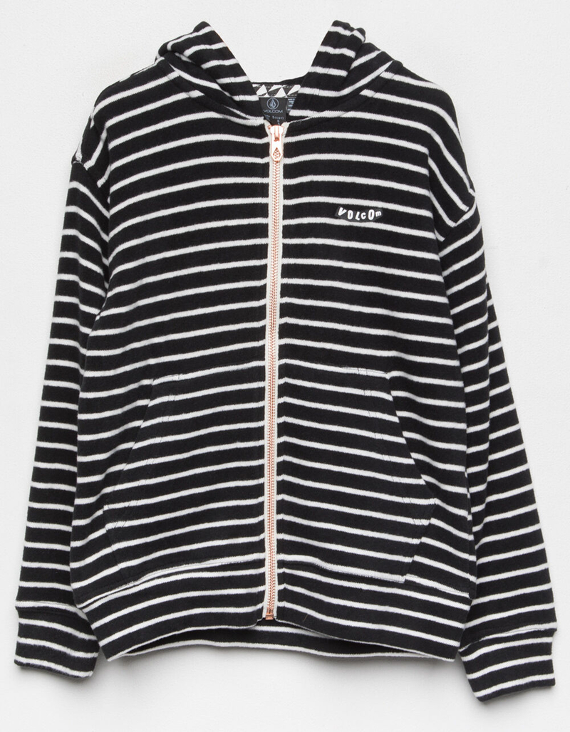 VOLCOM Lil Zip Girls Fleece Jacket image number 0