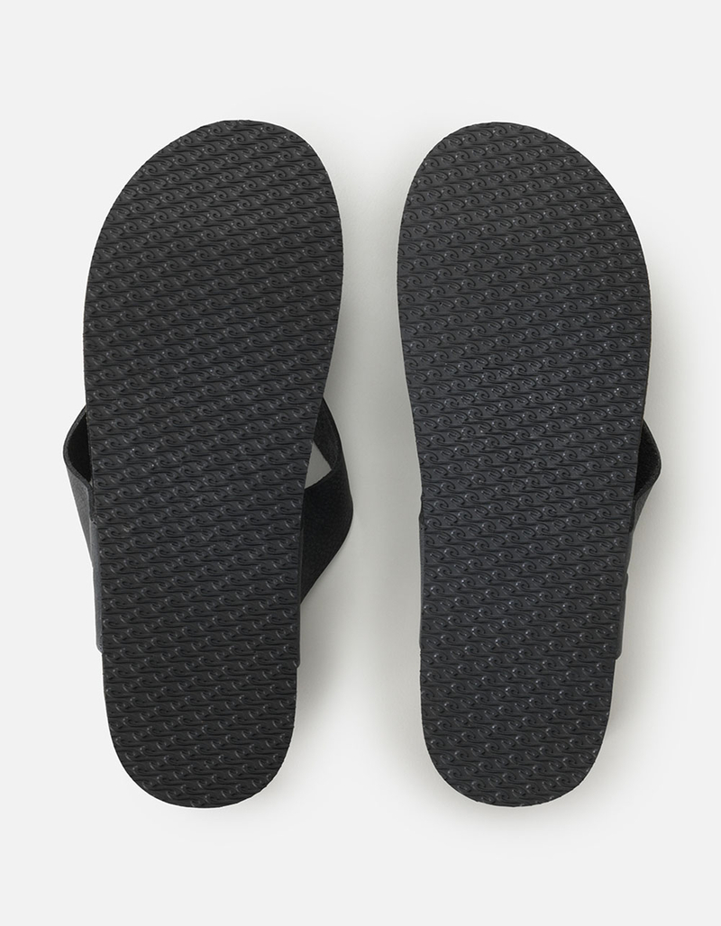 RIP CURL Freedom Leather Bloom Womens Flip Flops image number 2